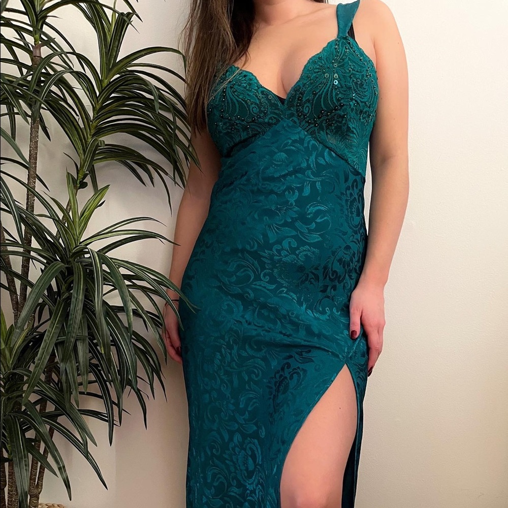 Vintage Victoria Secret Emerald Slip Dress